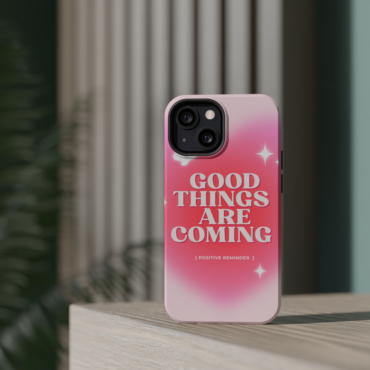 Good things are coming phone case