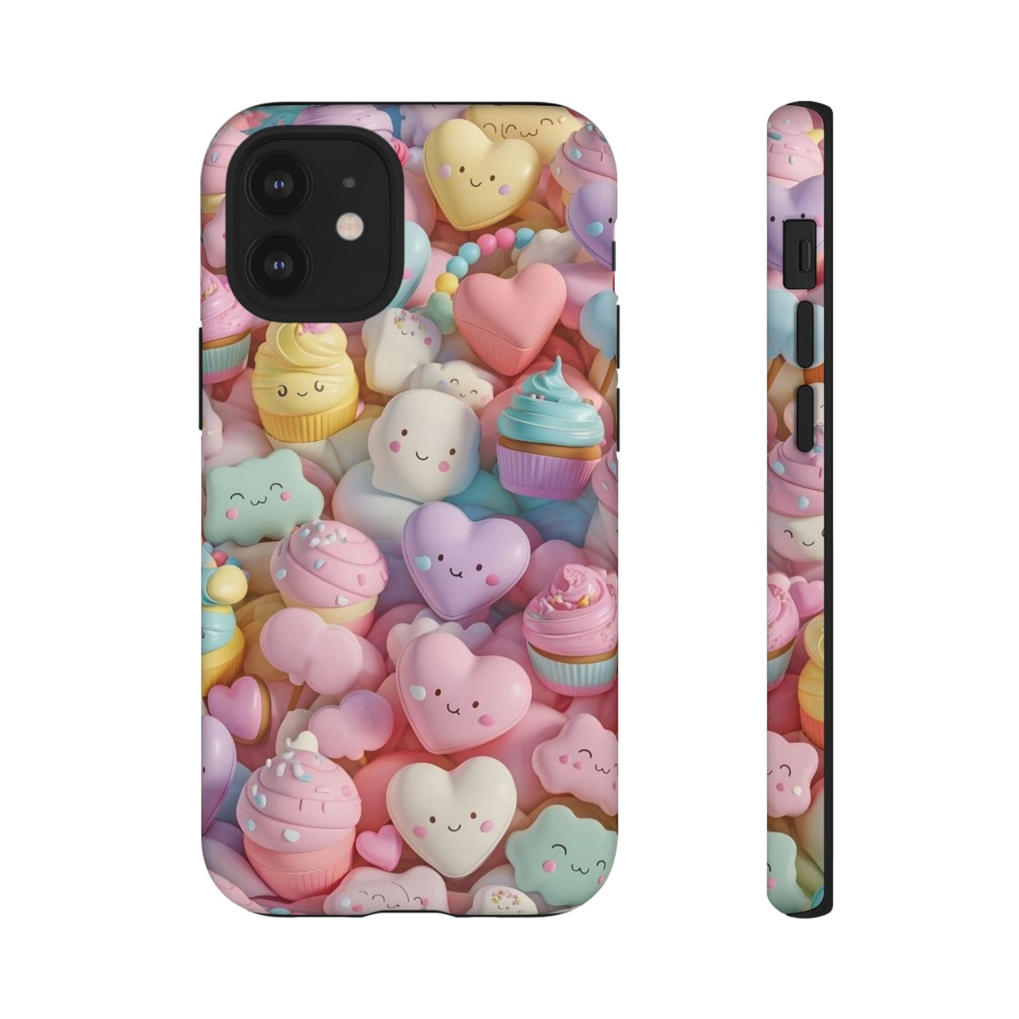 Cute Kawaii Phone Case - Tough Cases with Sweet Treats Design