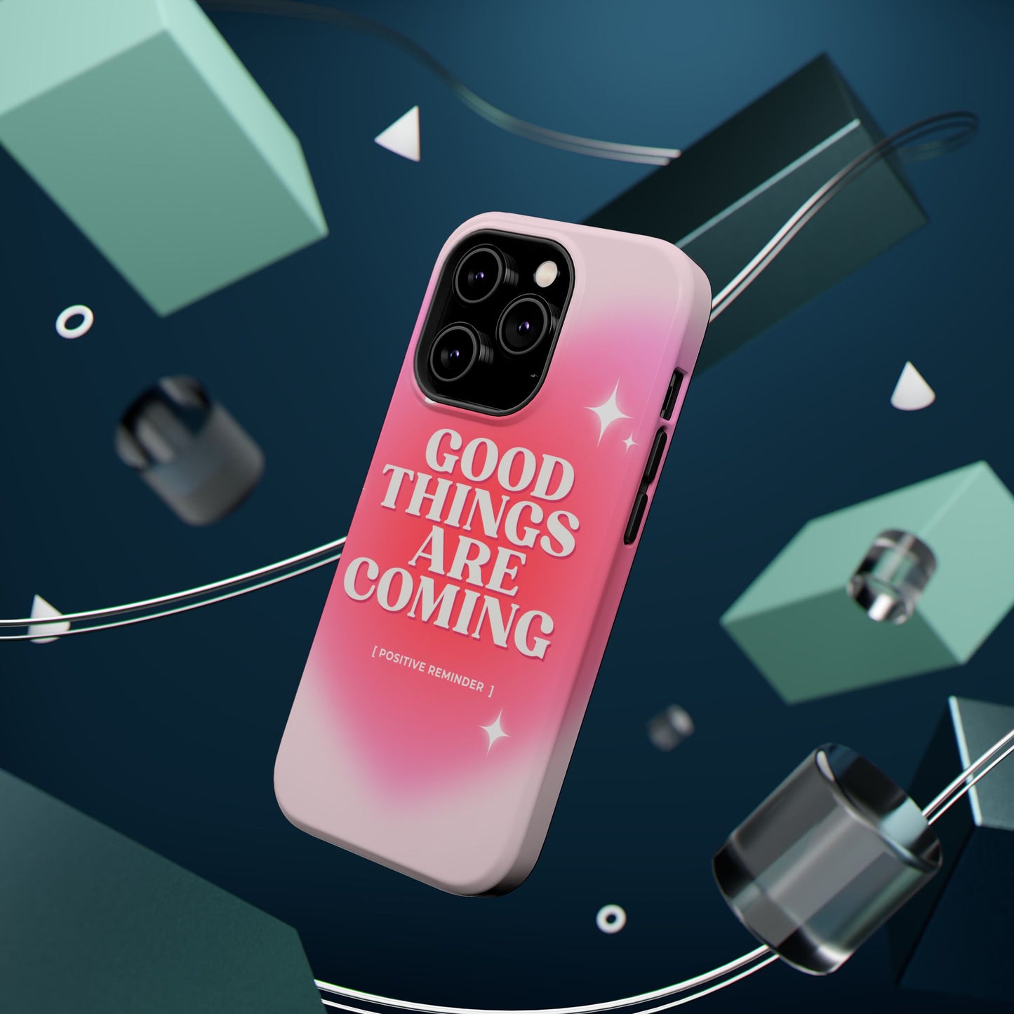 Good things are coming phone case