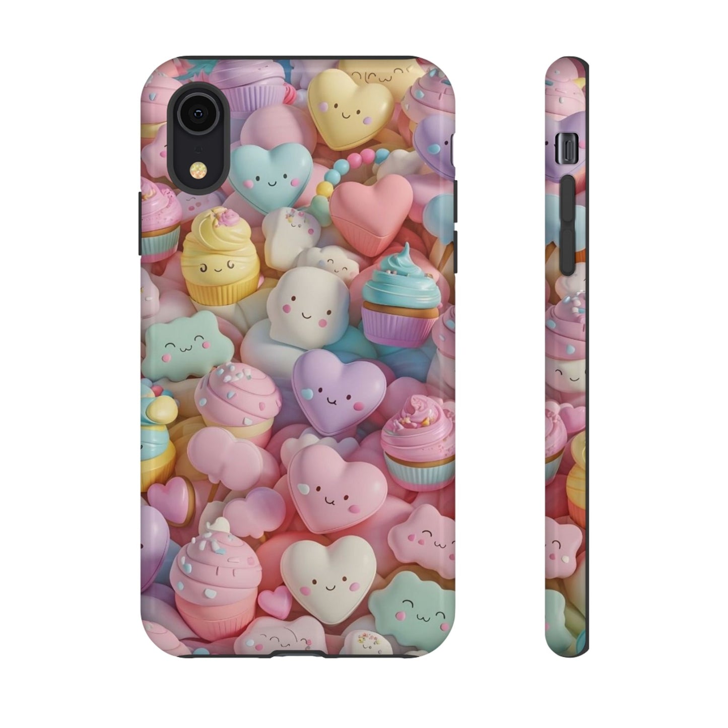 Cute Kawaii Phone Case - Tough Cases with Sweet Treats Design