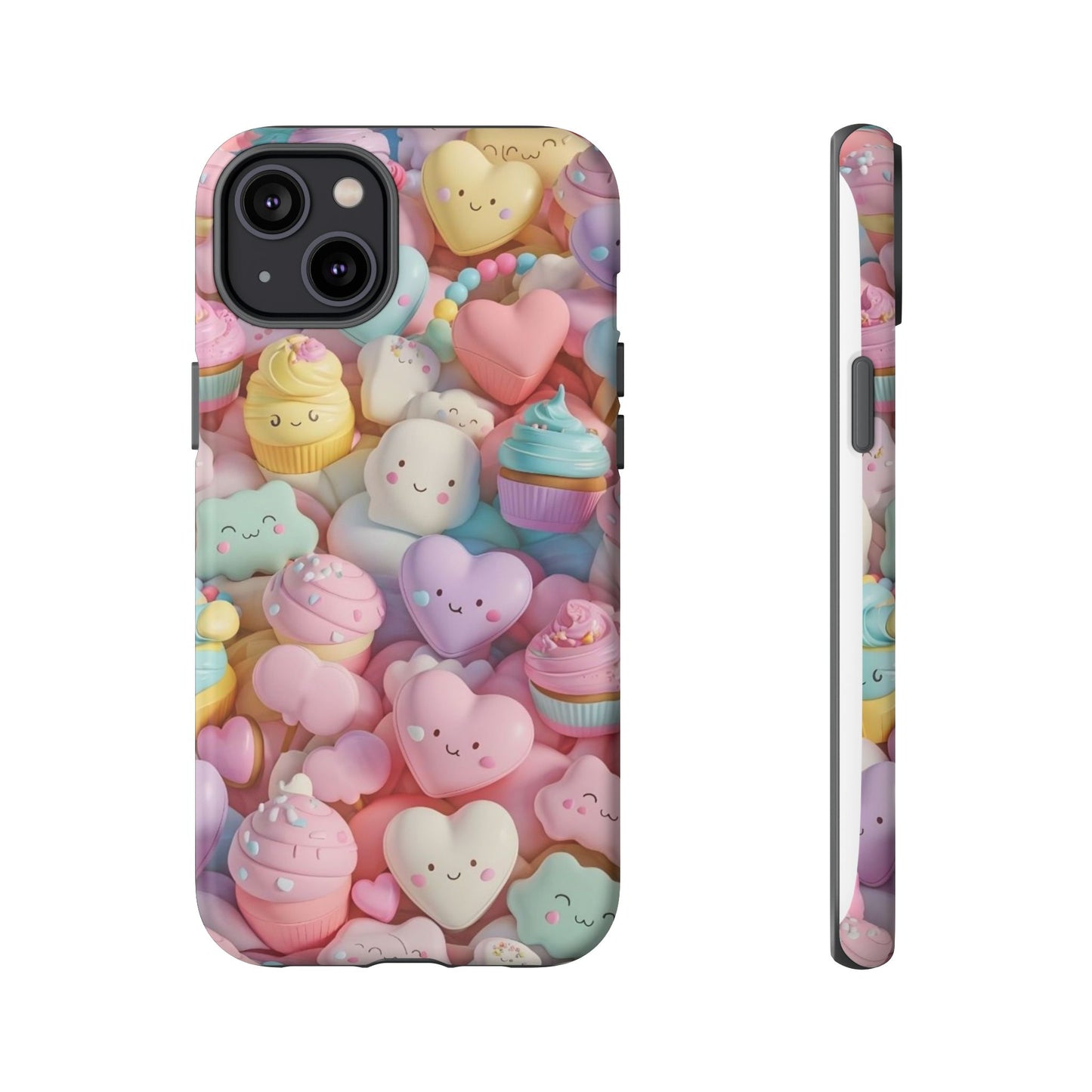 Cute Kawaii Phone Case - Tough Cases with Sweet Treats Design