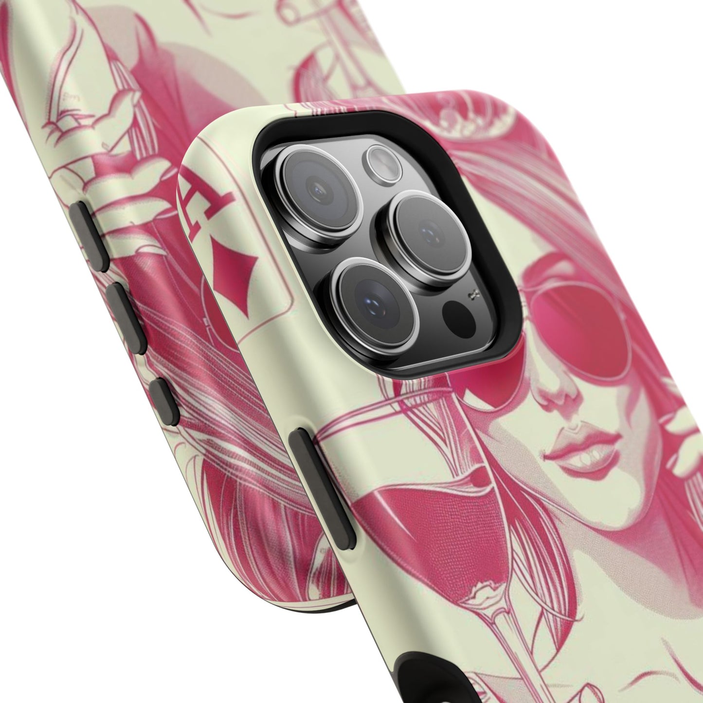 Chic Magnetic Phone Case - Stylish Design, Perfect for Fashionistas, Gift for Birthdays, Holidays, and Every Day