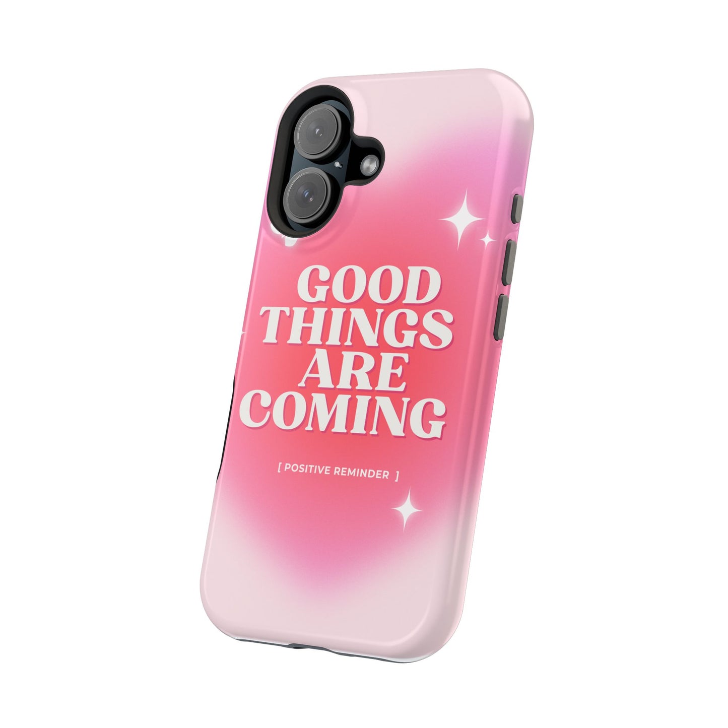 Good things are coming phone case