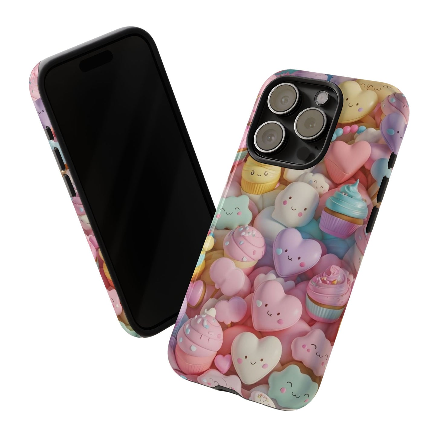 Cute Kawaii Phone Case - Tough Cases with Sweet Treats Design