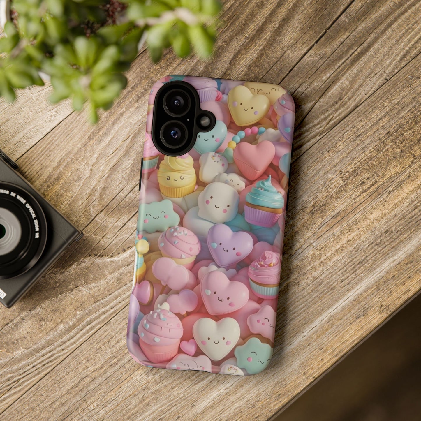 Cute Kawaii Phone Case - Tough Cases with Sweet Treats Design