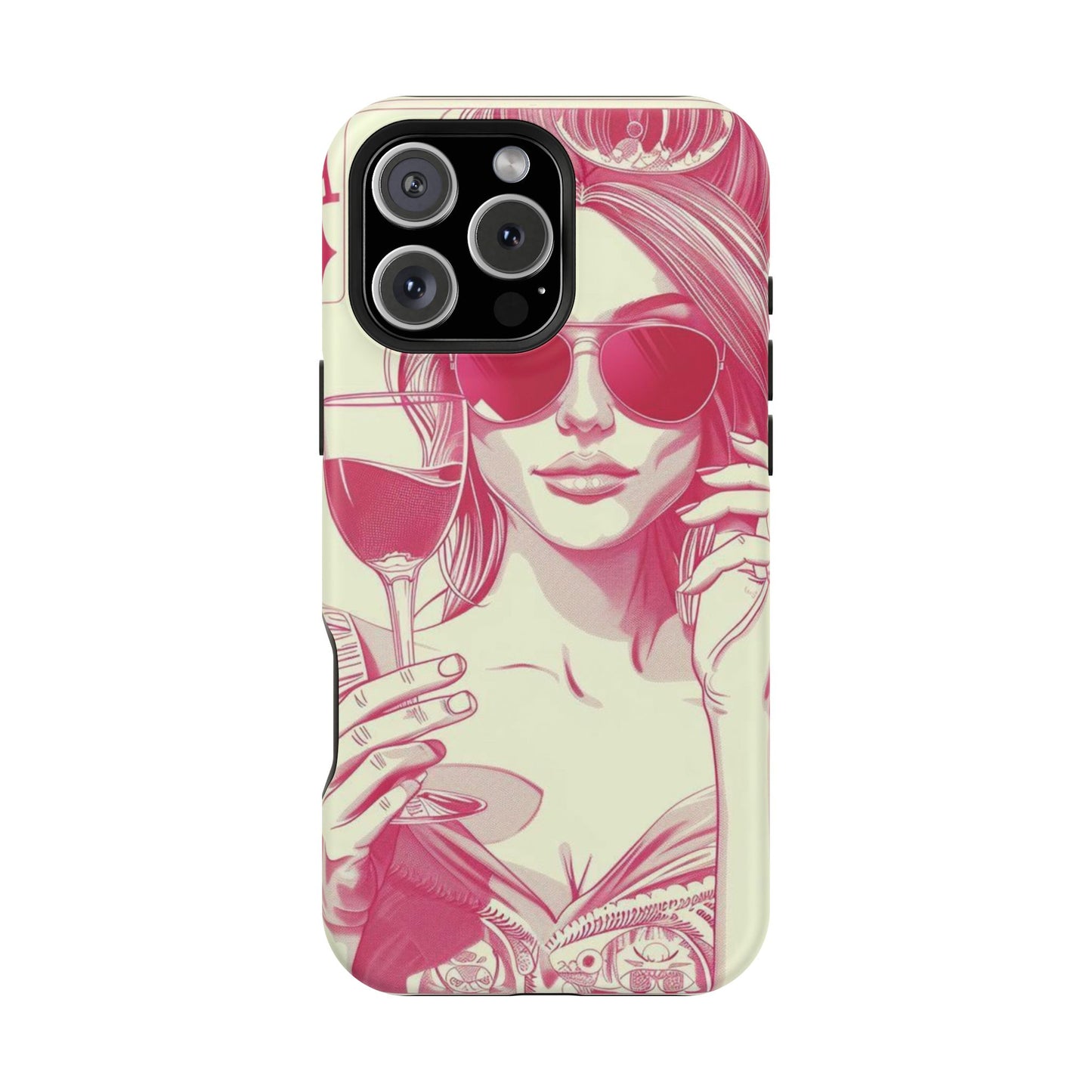Chic Magnetic Phone Case - Stylish Design, Perfect for Fashionistas, Gift for Birthdays, Holidays, and Every Day