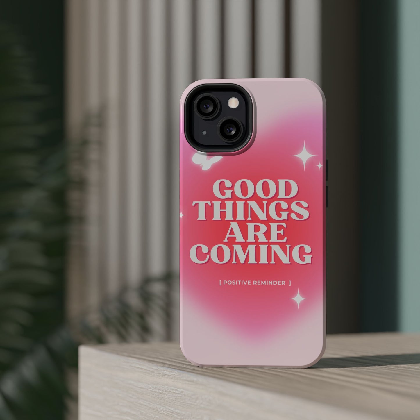 Good things are coming phone case