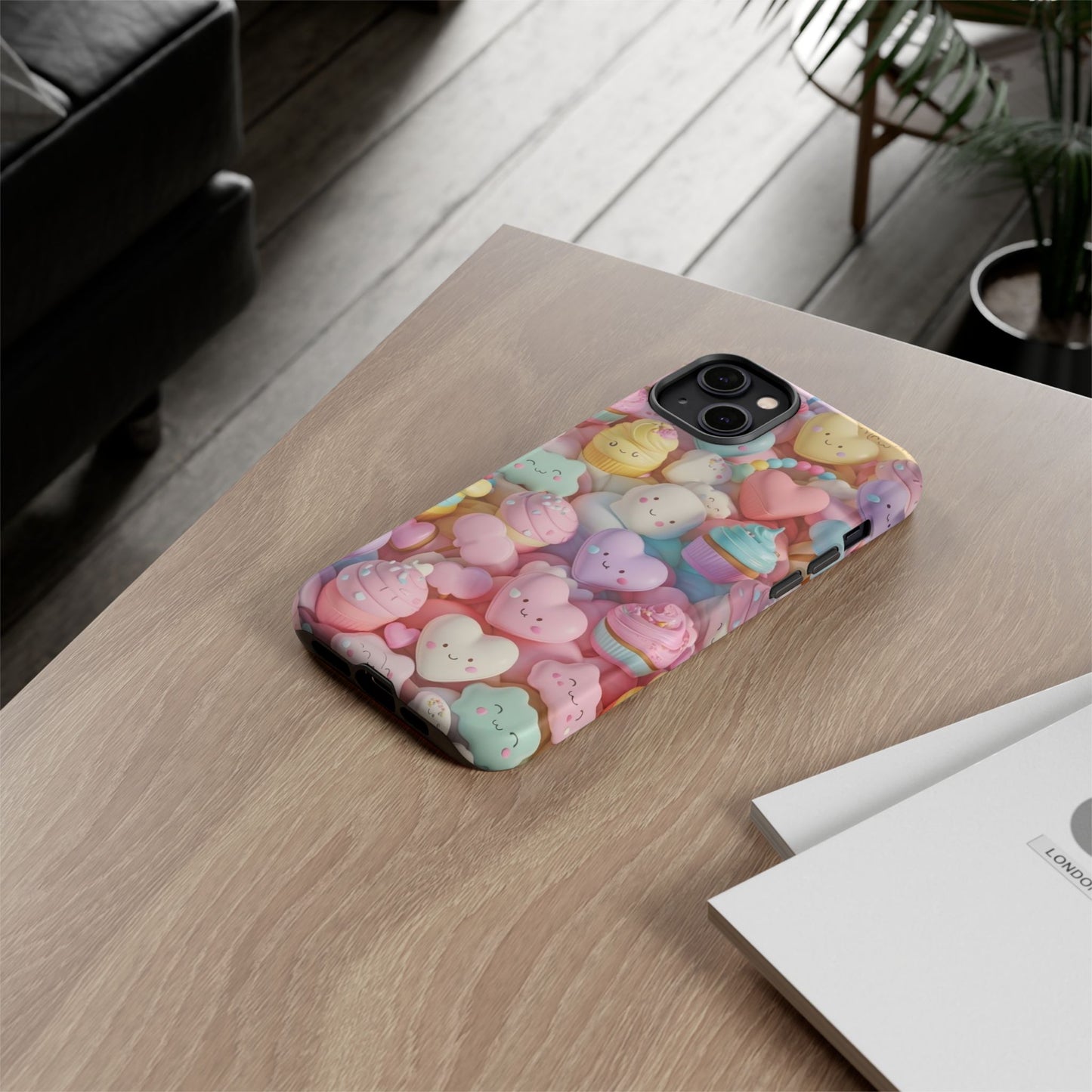 Cute Kawaii Phone Case - Tough Cases with Sweet Treats Design