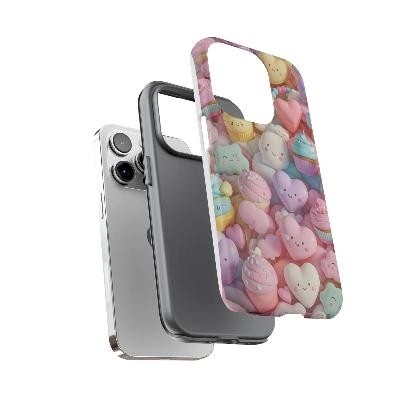 Cute Kawaii Phone Case - Tough Cases with Sweet Treats Design