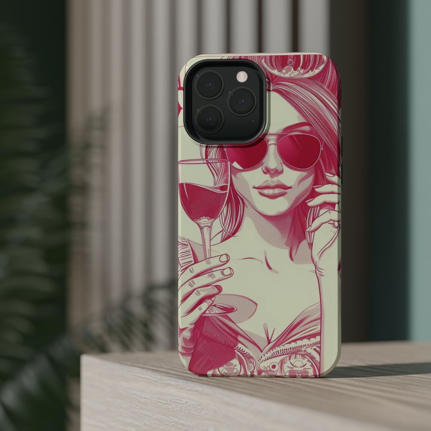 Chic Magnetic Phone Case - Stylish Design, Perfect for Fashionistas, Gift for Birthdays, Holidays, and Every Day