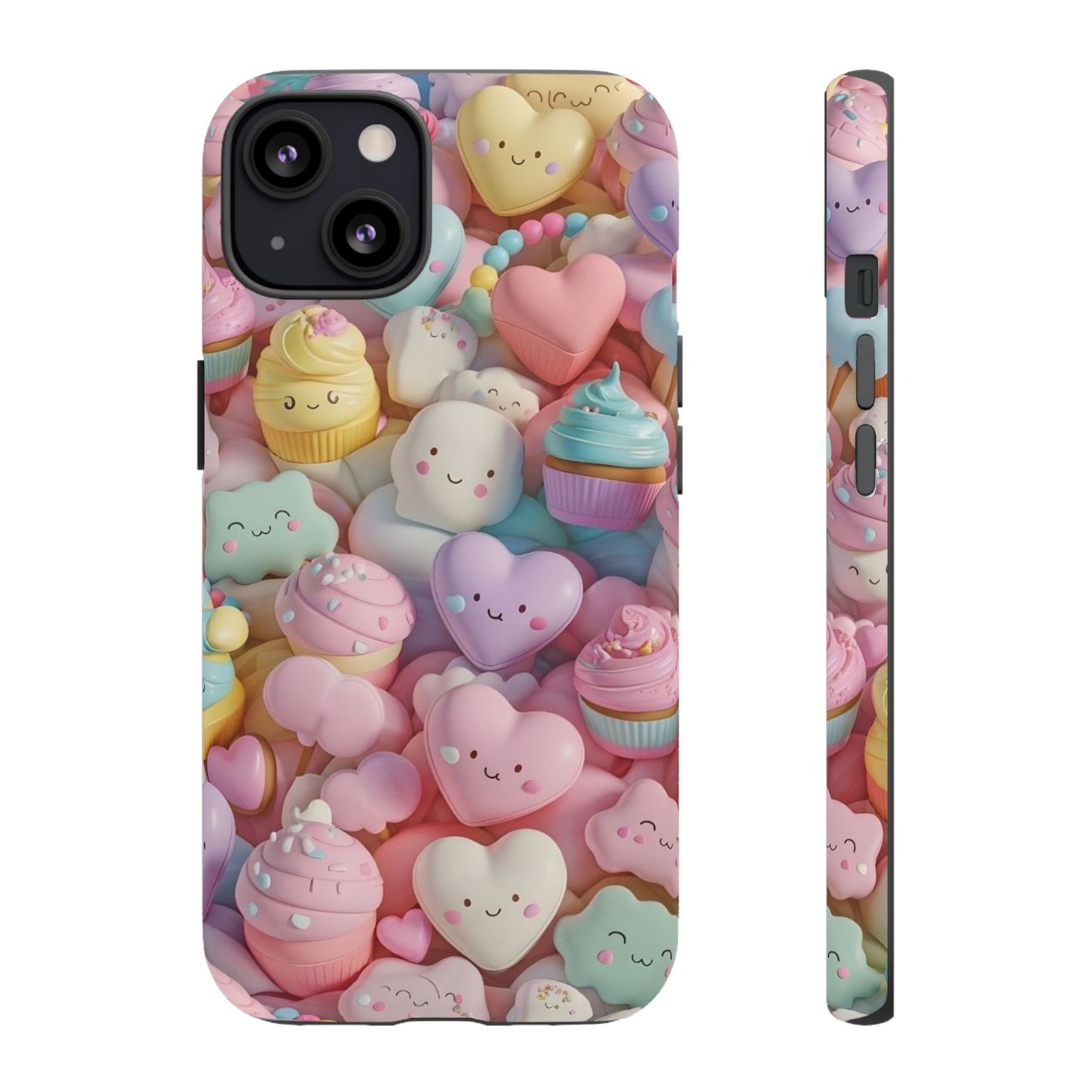 Cute Kawaii Phone Case - Tough Cases with Sweet Treats Design