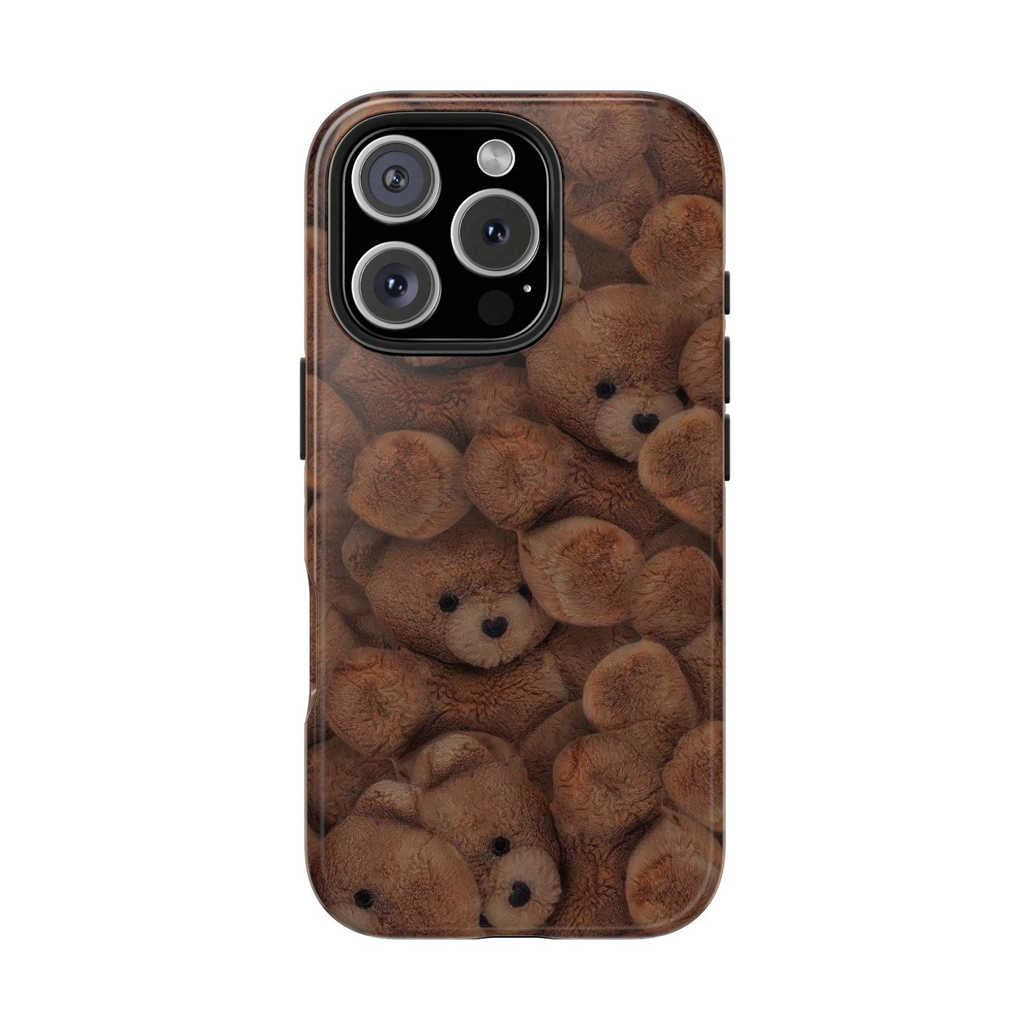 Cuddly Bear Tough Phone Case - Cute and Durable Teddy Bear Design