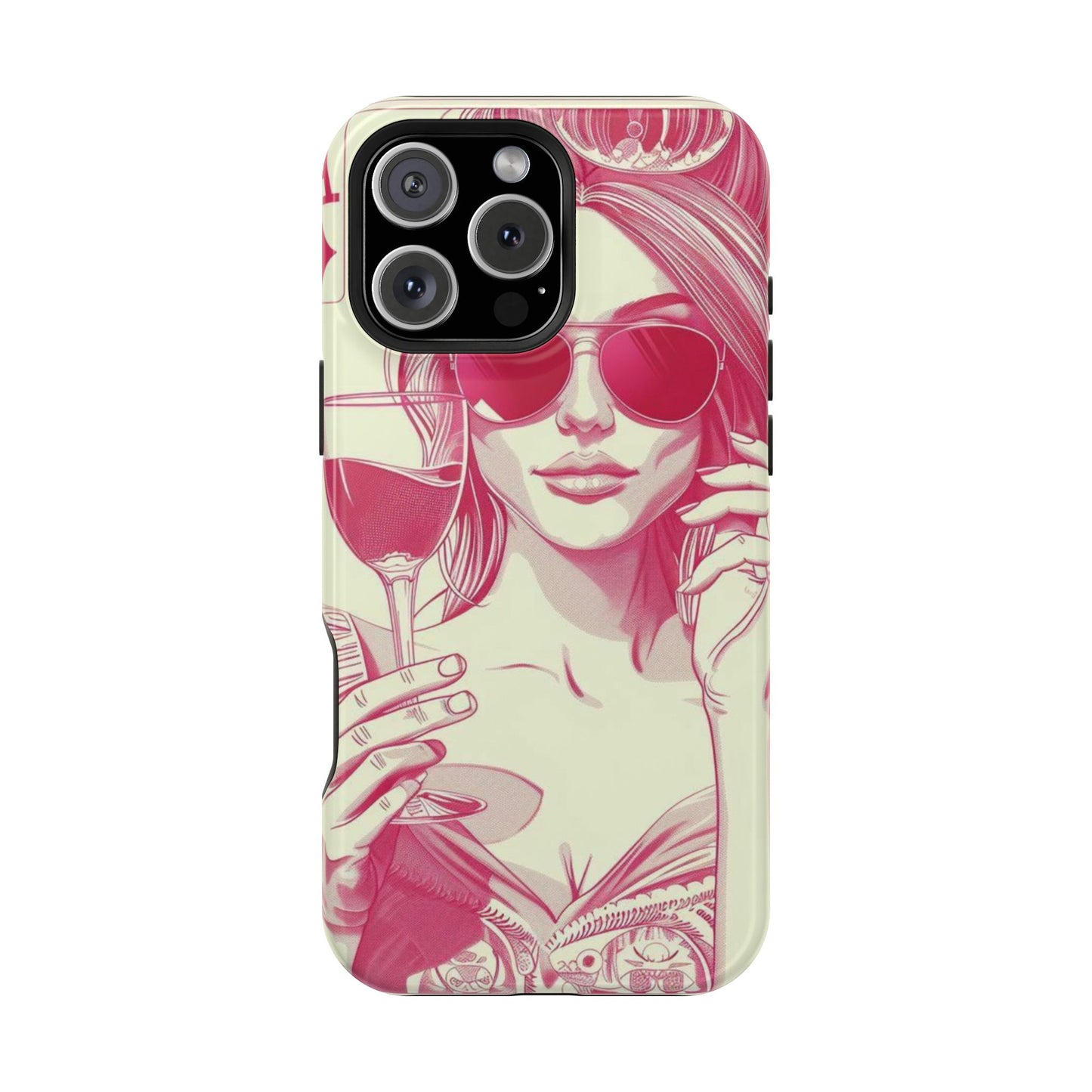 Chic Magnetic Phone Case - Stylish Design, Perfect for Fashionistas, Gift for Birthdays, Holidays, and Every Day