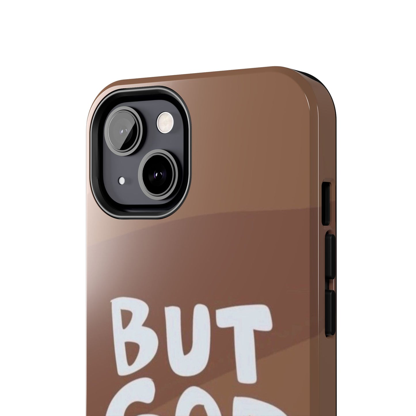 Inspirational Tough Phone Case - 'But God' Design for Faith & Resilience