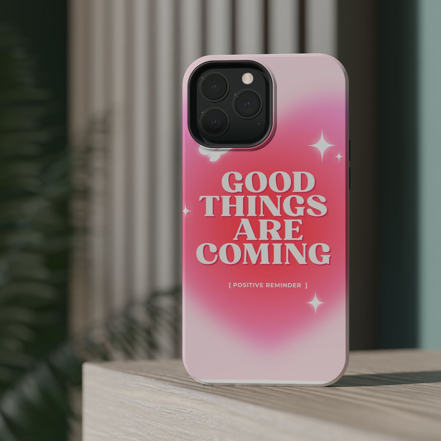 Good things are coming phone case