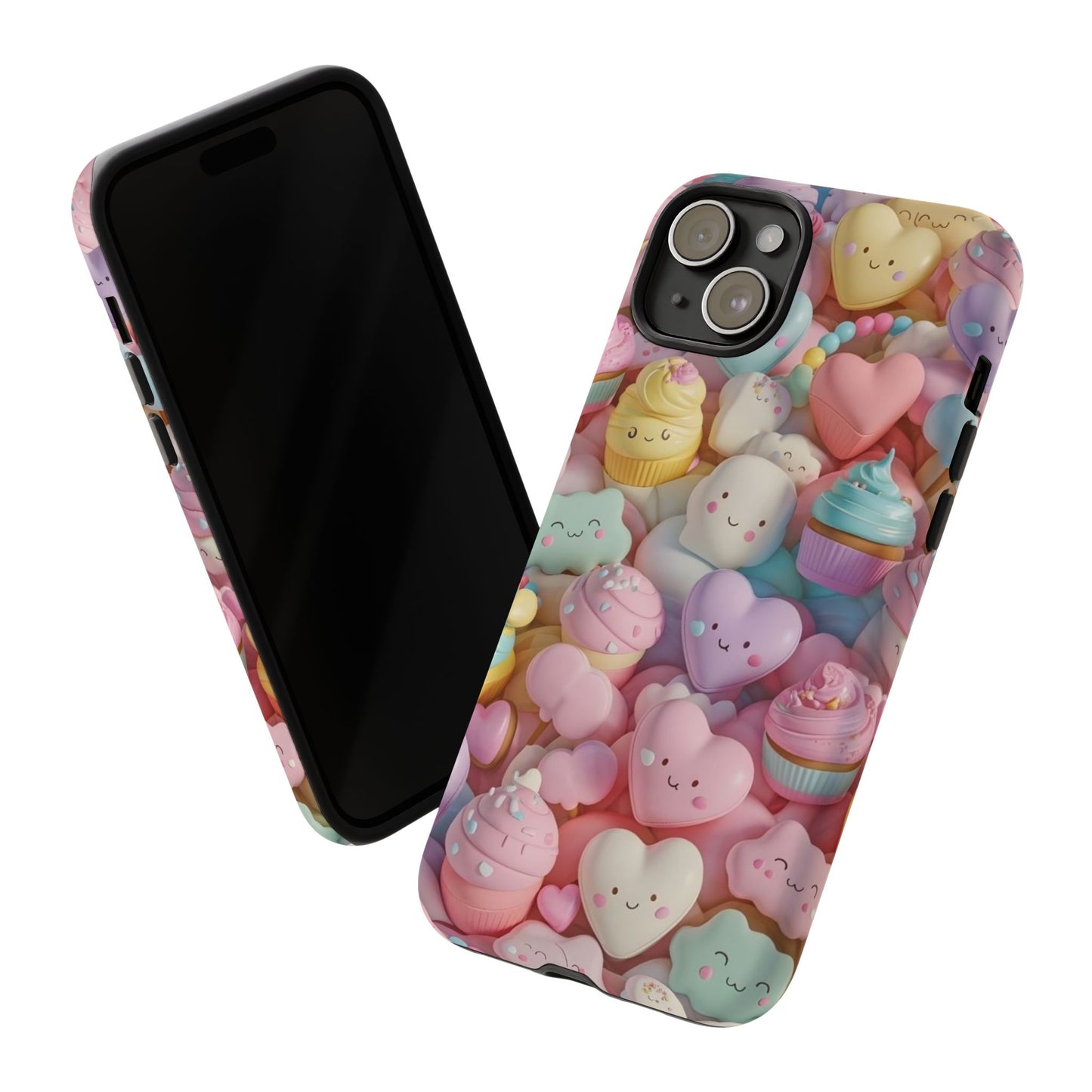Cute Kawaii Phone Case - Tough Cases with Sweet Treats Design