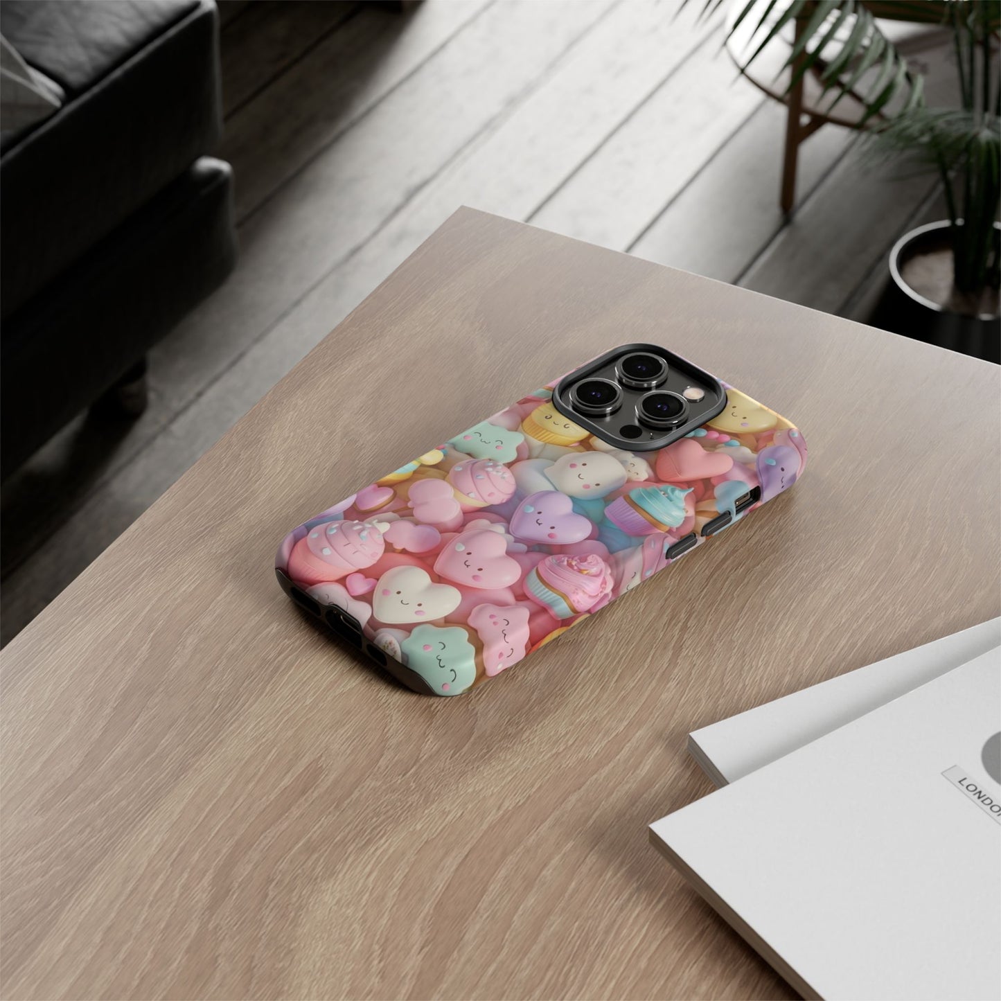 Cute Kawaii Phone Case - Tough Cases with Sweet Treats Design
