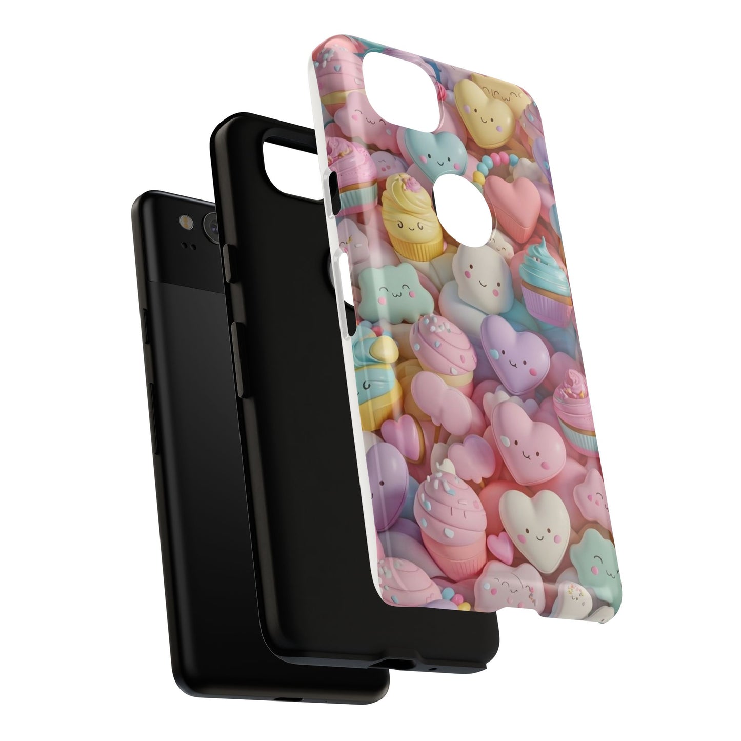 Cute Kawaii Phone Case - Tough Cases with Sweet Treats Design