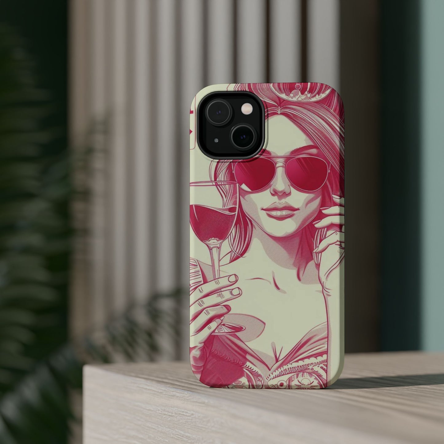 Chic Magnetic Phone Case - Stylish Design, Perfect for Fashionistas, Gift for Birthdays, Holidays, and Every Day