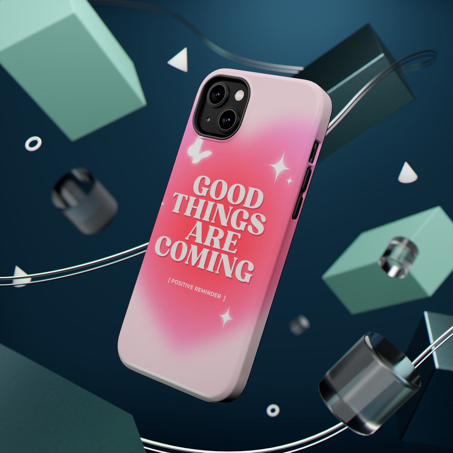 Good things are coming phone case
