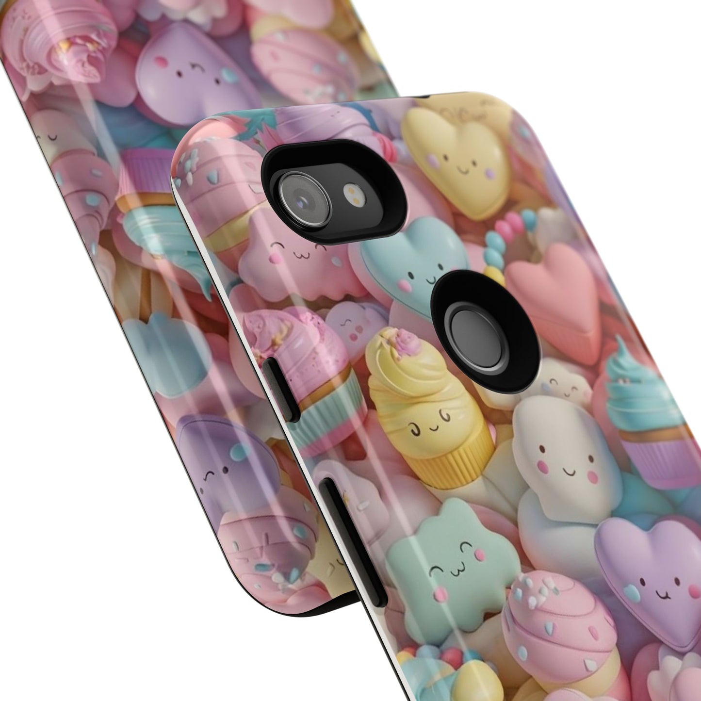 Cute Kawaii Phone Case - Tough Cases with Sweet Treats Design