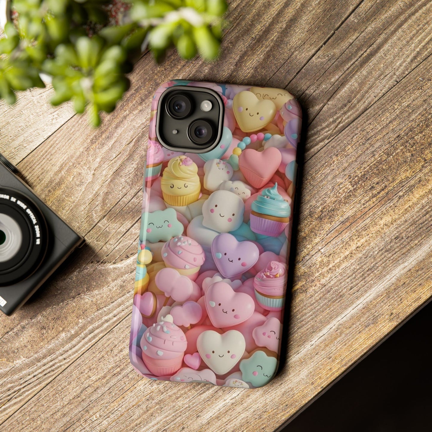 Cute Kawaii Phone Case - Tough Cases with Sweet Treats Design