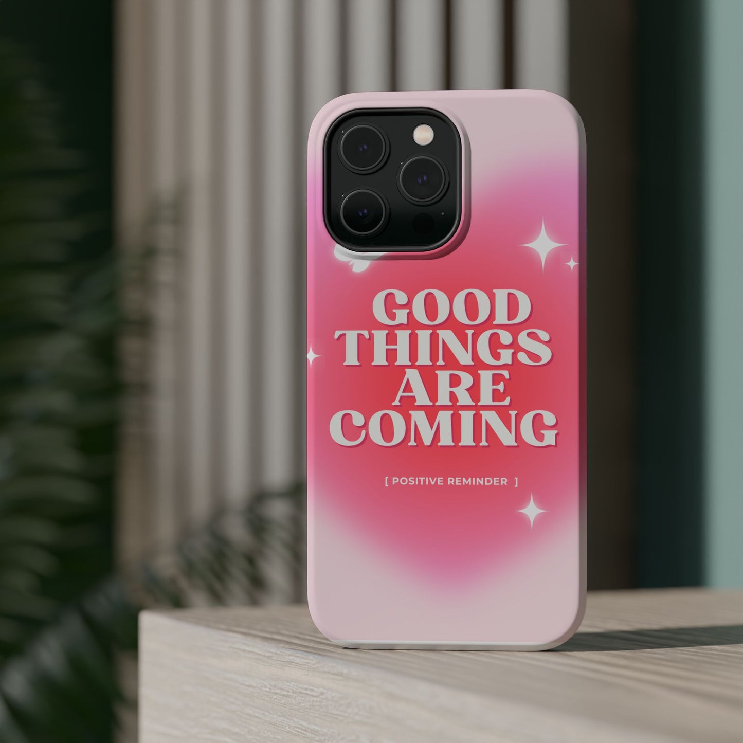 Good things are coming phone case
