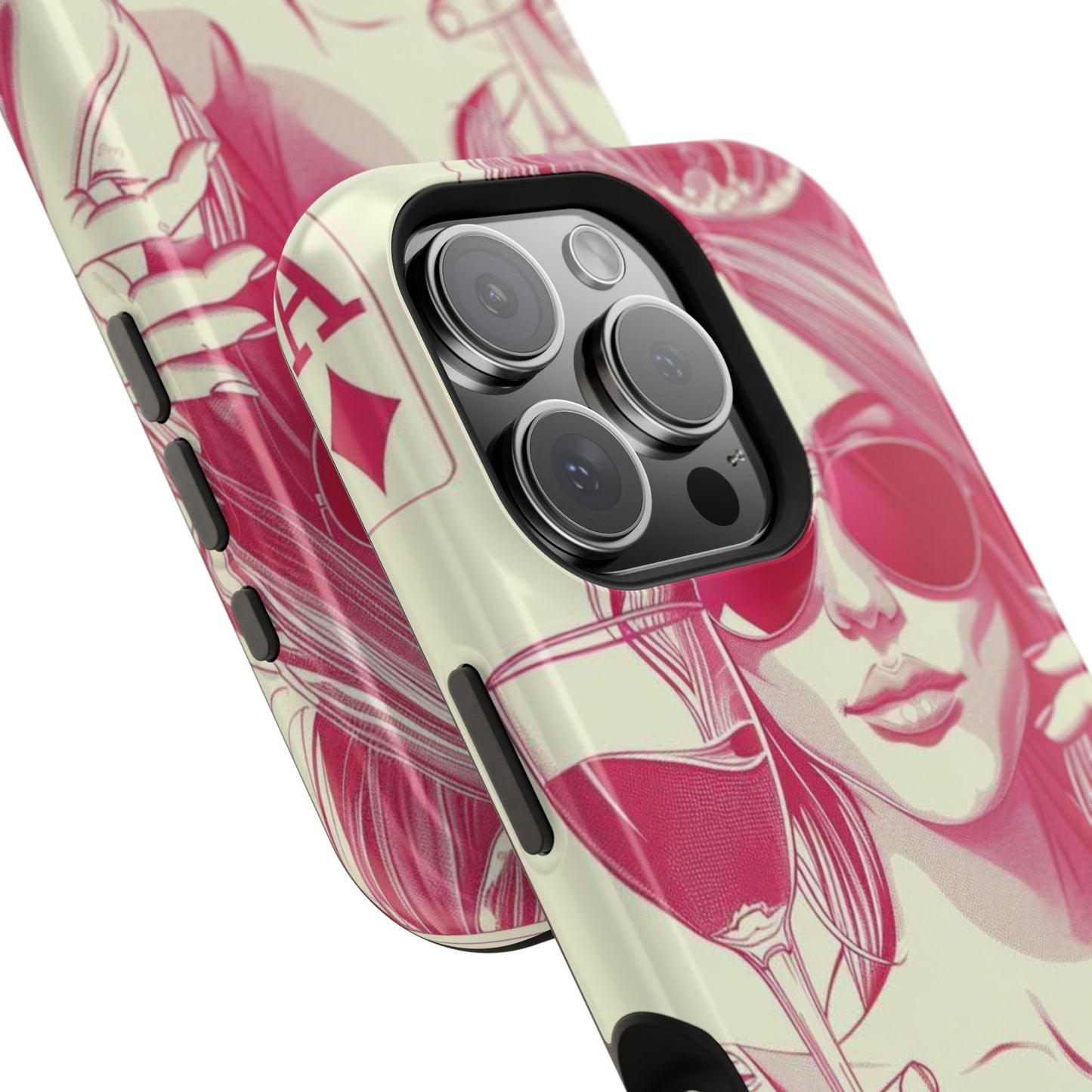 Chic Magnetic Phone Case - Stylish Design, Perfect for Fashionistas, Gift for Birthdays, Holidays, and Every Day
