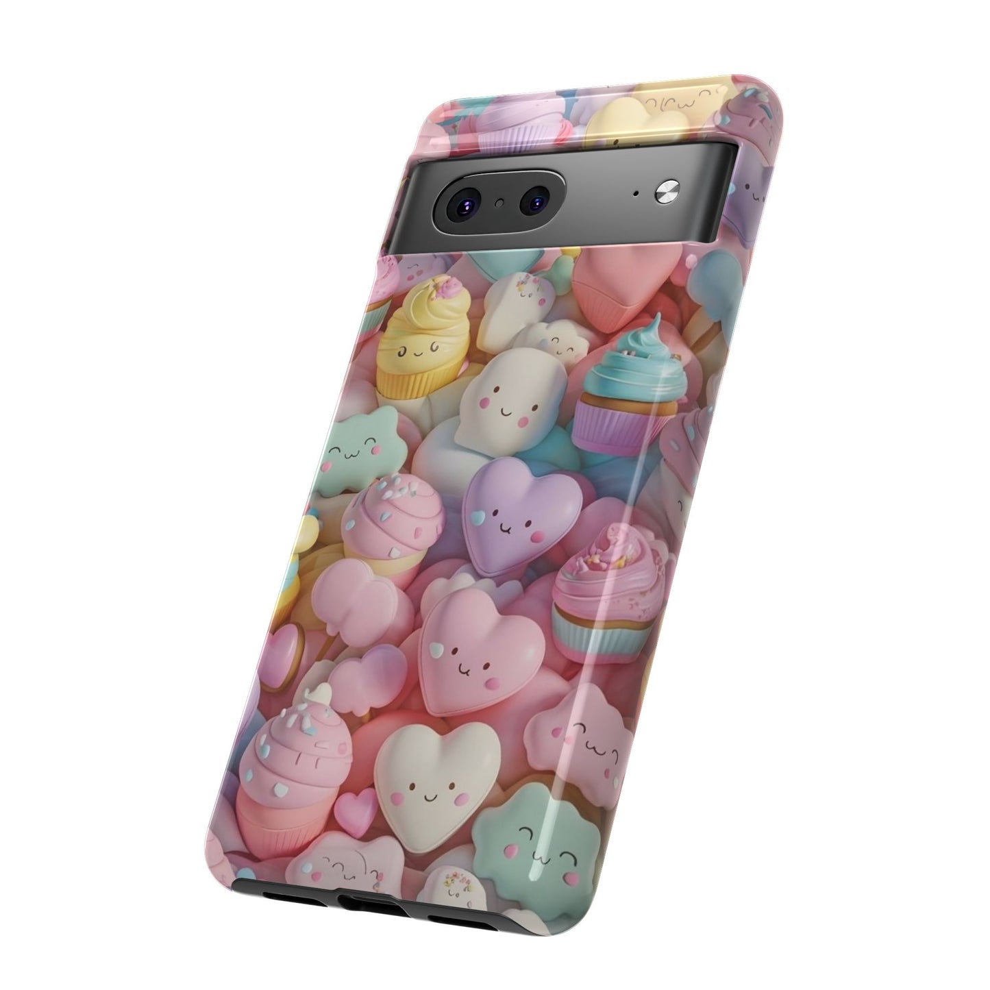 Cute Kawaii Phone Case - Tough Cases with Sweet Treats Design