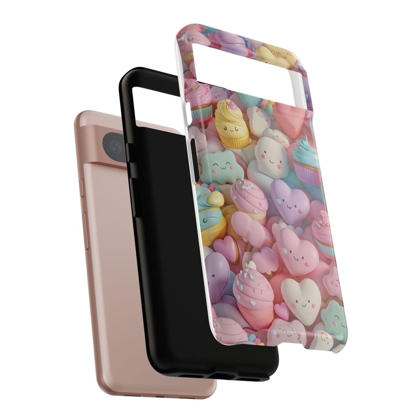 Cute Kawaii Phone Case - Tough Cases with Sweet Treats Design