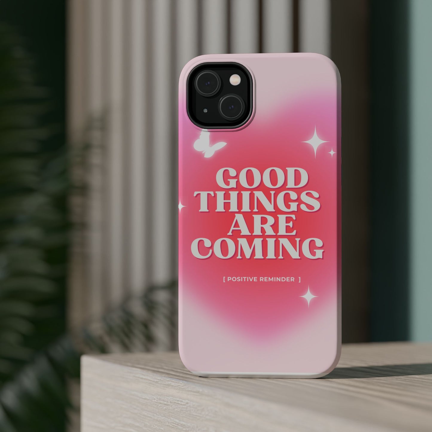 Good things are coming phone case