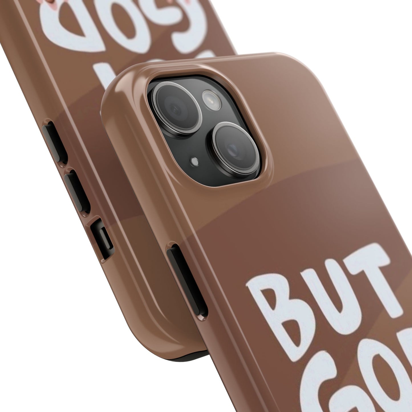 Inspirational Tough Phone Case - 'But God' Design for Faith & Resilience