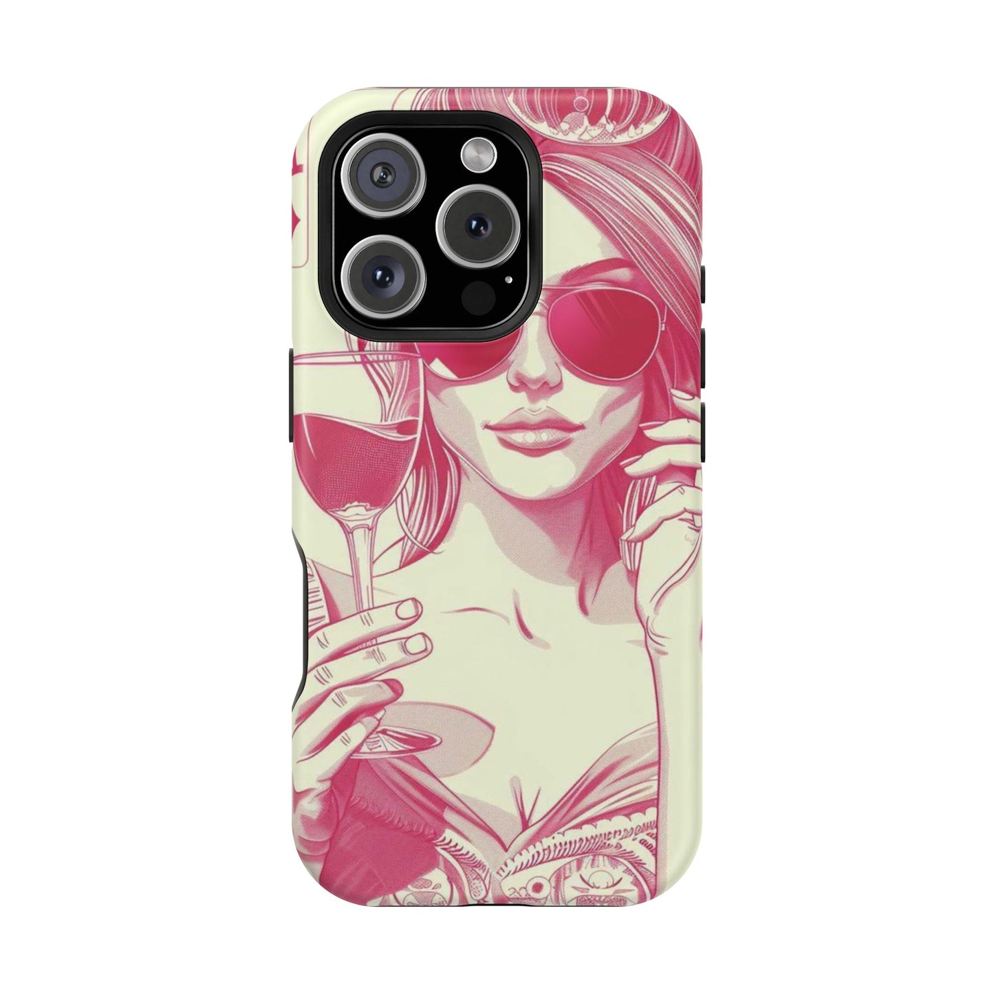 Chic Magnetic Phone Case - Stylish Design, Perfect for Fashionistas, Gift for Birthdays, Holidays, and Every Day
