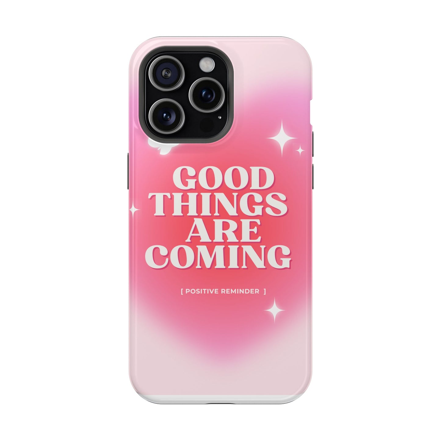 Good things are coming phone case