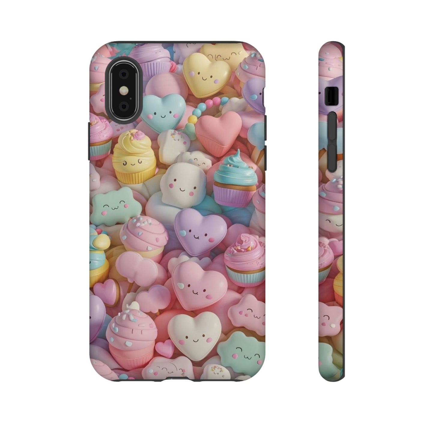 Cute Kawaii Phone Case - Tough Cases with Sweet Treats Design