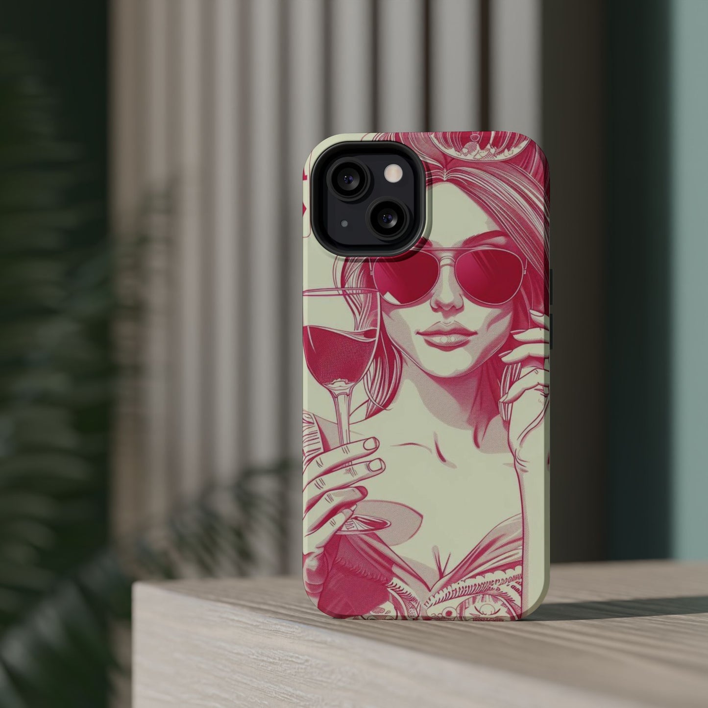 Chic Magnetic Phone Case - Stylish Design, Perfect for Fashionistas, Gift for Birthdays, Holidays, and Every Day