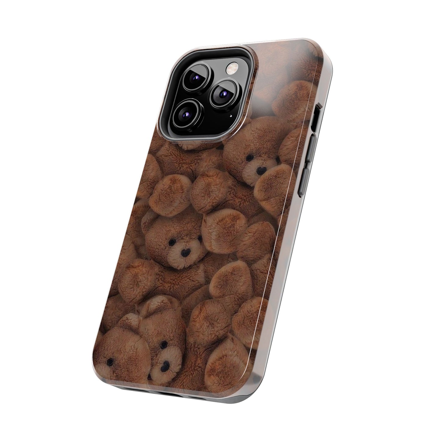 Cuddly Bear Tough Phone Case - Cute and Durable Teddy Bear Design