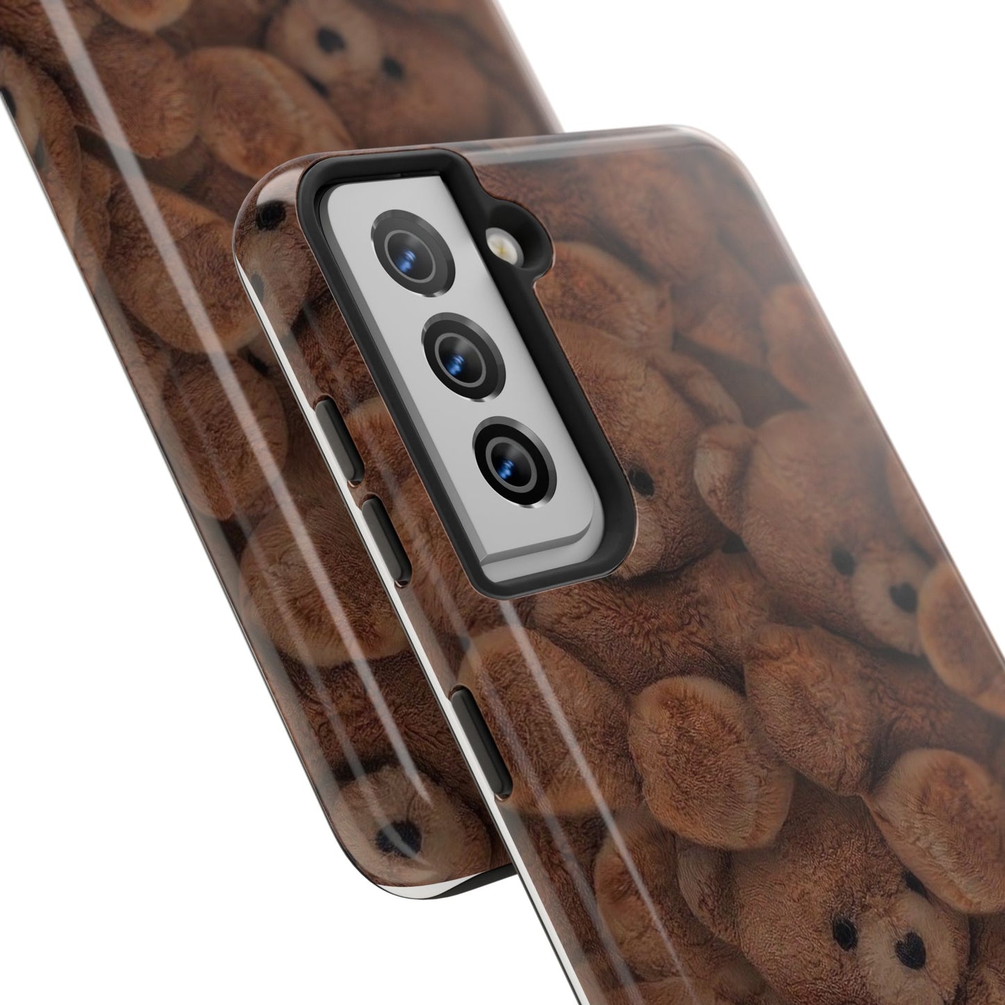 Cuddly Bear Tough Phone Case - Cute and Durable Teddy Bear Design