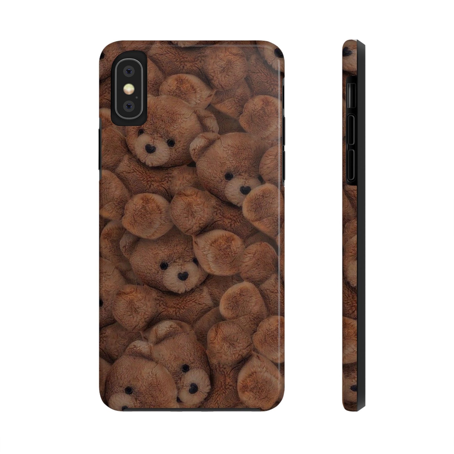 Cuddly Bear Tough Phone Case - Cute and Durable Teddy Bear Design