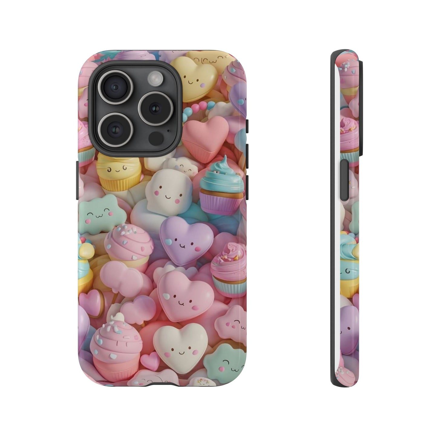 Cute Kawaii Phone Case - Tough Cases with Sweet Treats Design