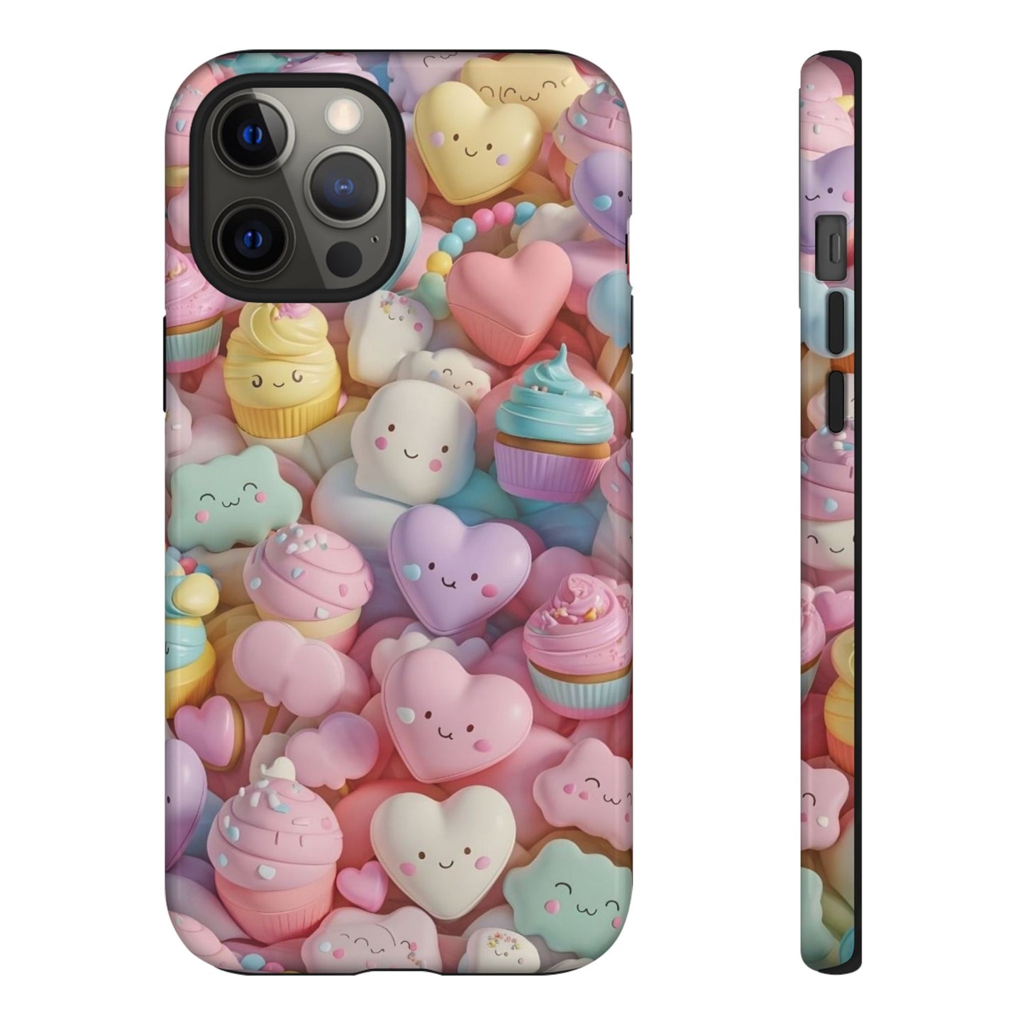 Cute Kawaii Phone Case - Tough Cases with Sweet Treats Design