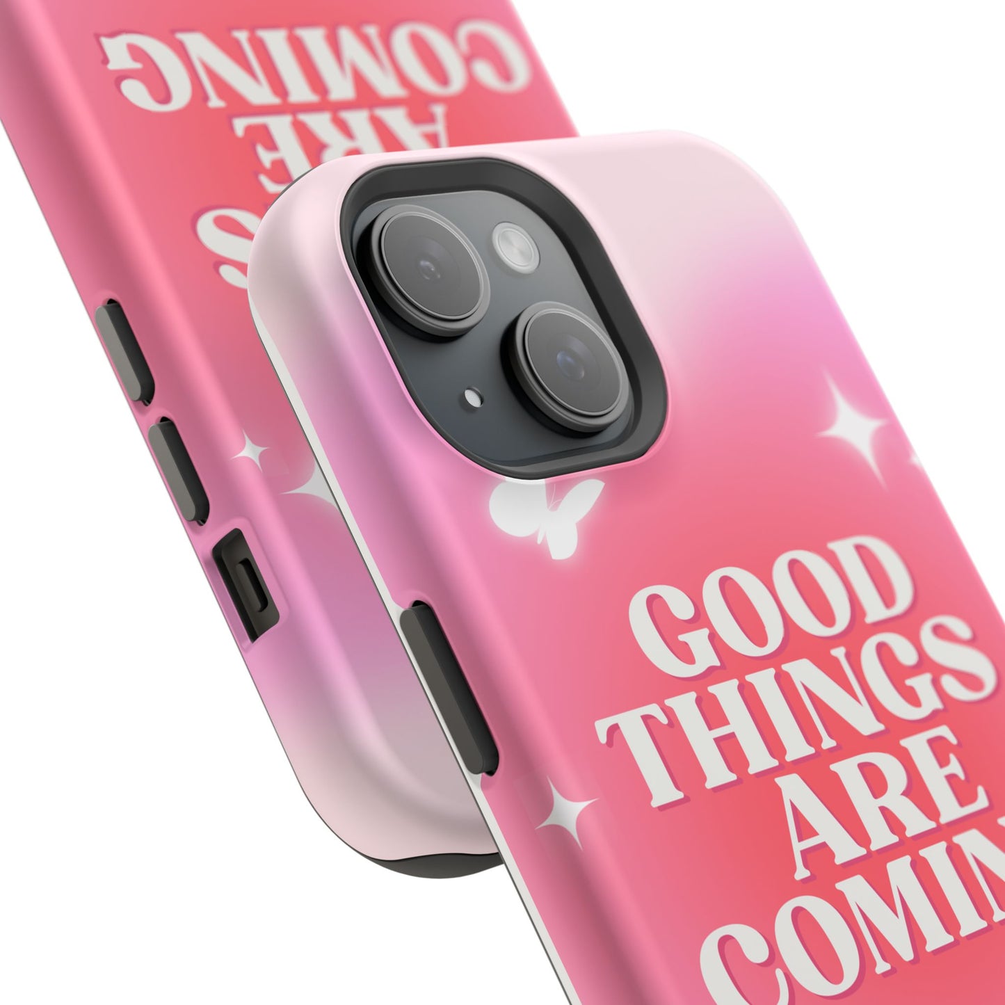 Good things are coming phone case