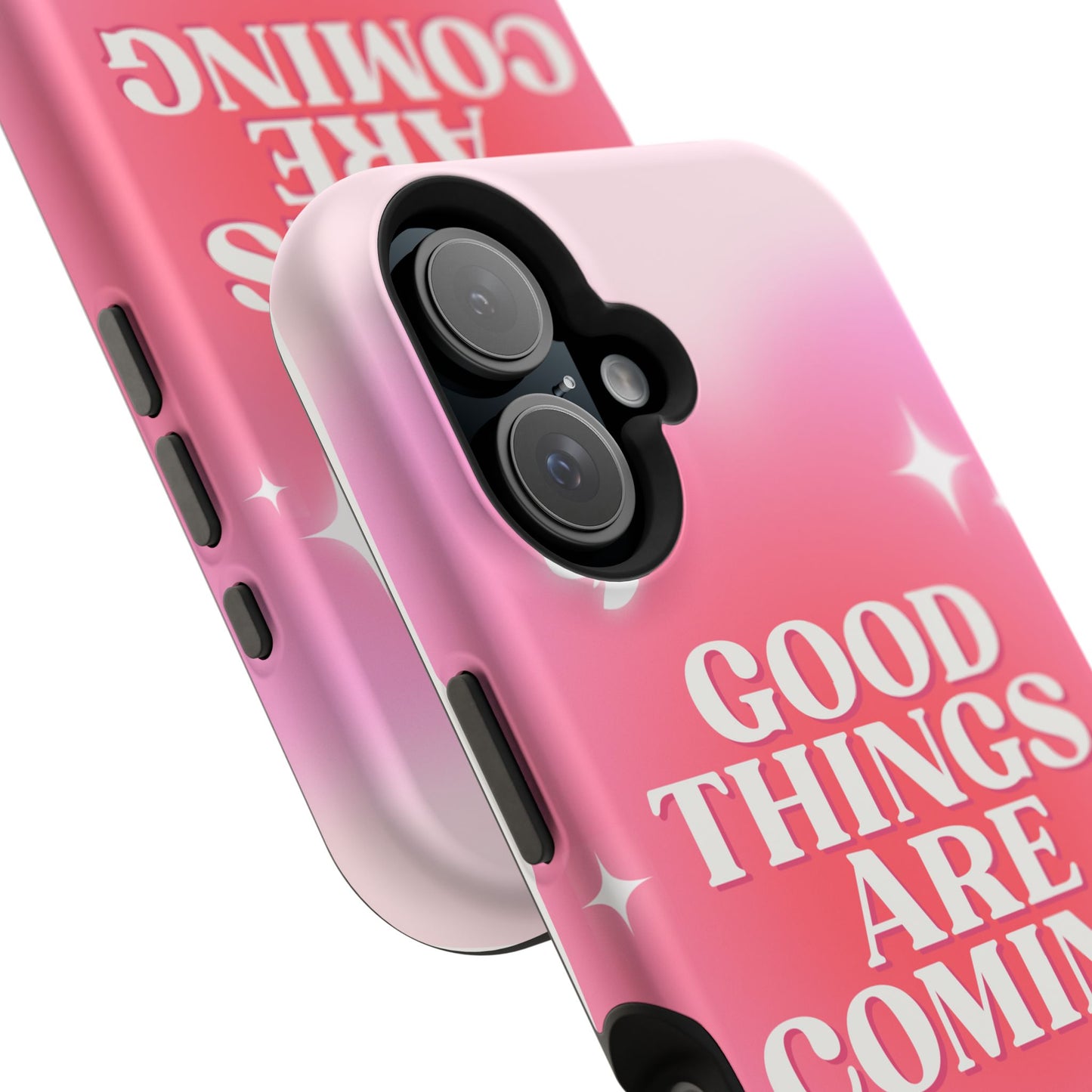 Good things are coming phone case