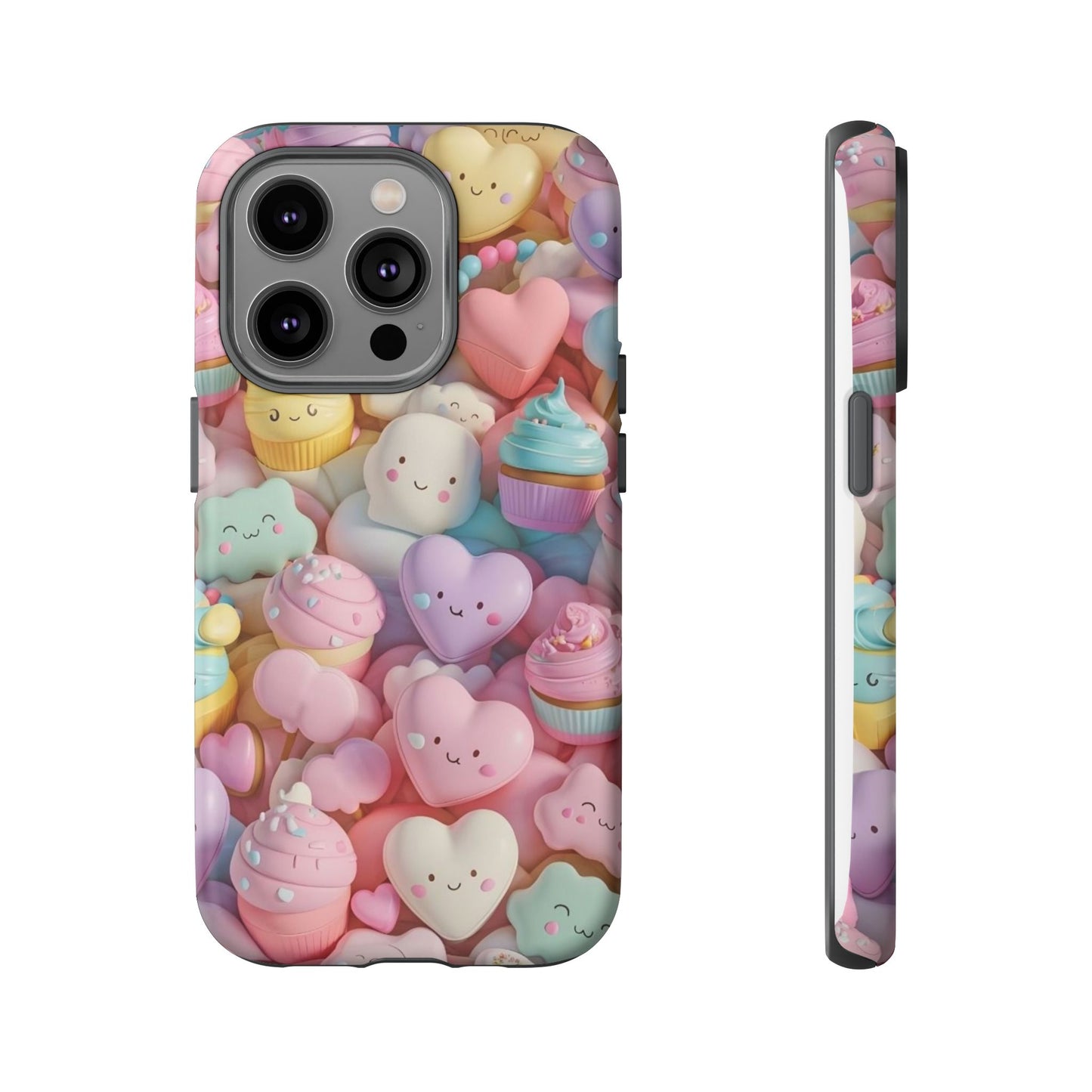 Cute Kawaii Phone Case - Tough Cases with Sweet Treats Design