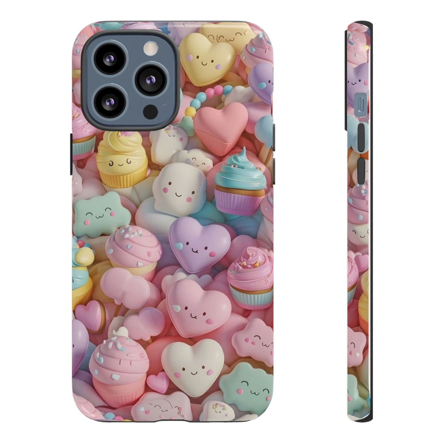 Cute Kawaii Phone Case - Tough Cases with Sweet Treats Design