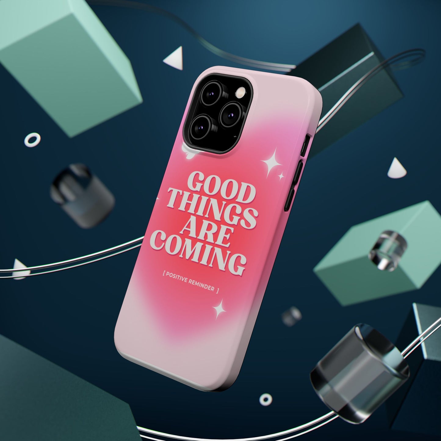 Good things are coming phone case