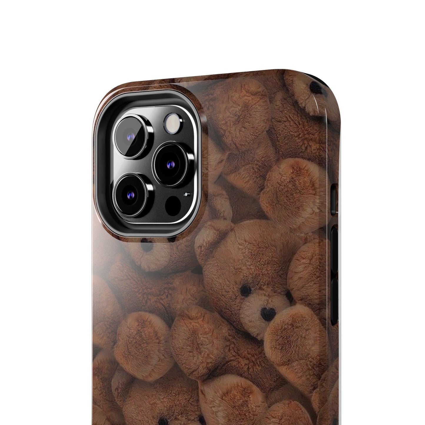 Cuddly Bear Tough Phone Case - Cute and Durable Teddy Bear Design