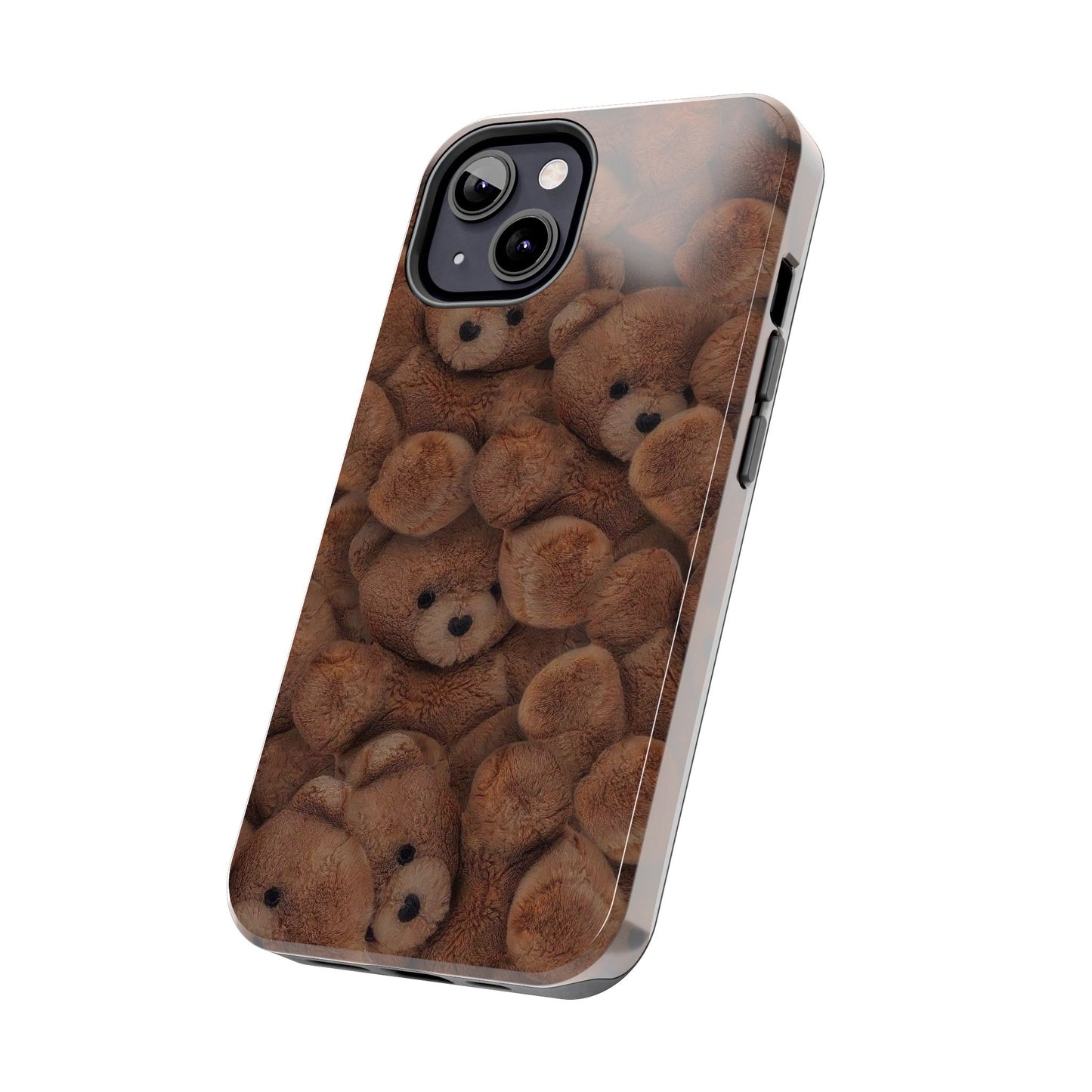 Cuddly Bear Tough Phone Case - Cute and Durable Teddy Bear Design