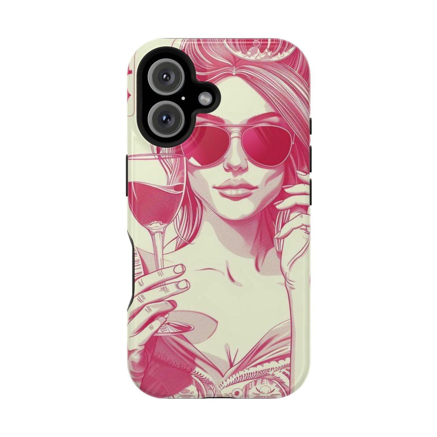Chic Magnetic Phone Case - Stylish Design, Perfect for Fashionistas, Gift for Birthdays, Holidays, and Every Day
