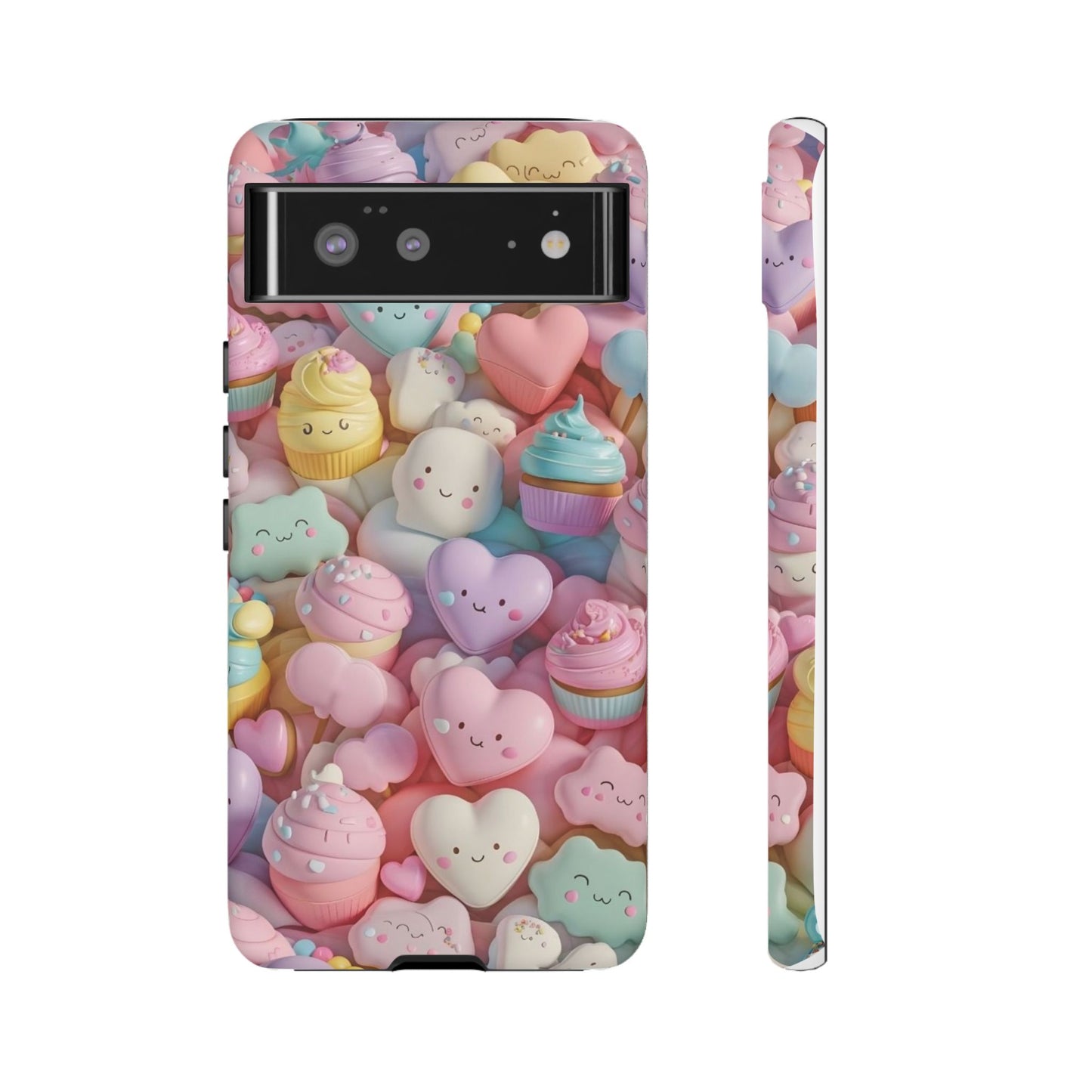Cute Kawaii Phone Case - Tough Cases with Sweet Treats Design